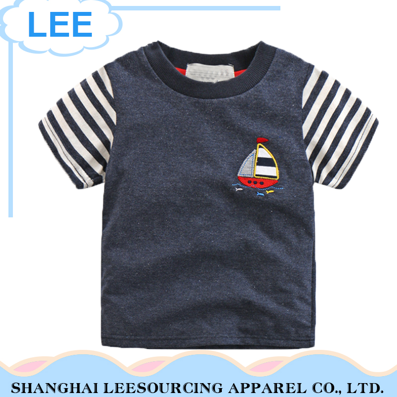 Baby Boy Clothing Shirt Cotton Short Sleeve T Shirt Wholesale