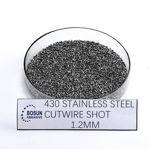 430 stainless steel cut wire shot 1.2mm