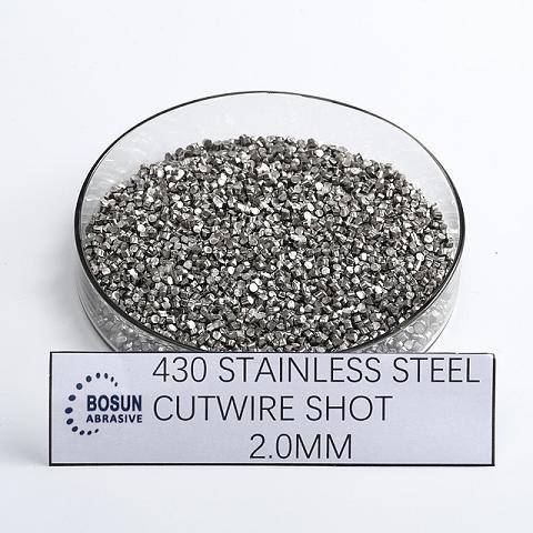 430 stainless steel cut wire shot 2mm as cut