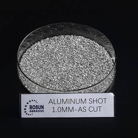алюминиевая дробь 1,0 мм в обрезке