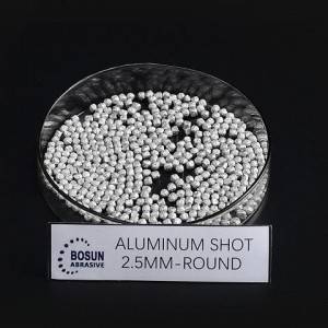 Disparo de aluminio redondo de 2,5 mm