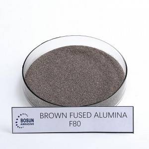 Коричневый плавленый оксид алюминия F80