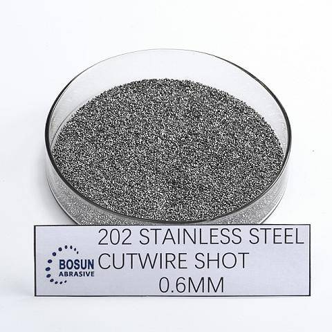china 202 stainless steel cut wire shot 0.6mm