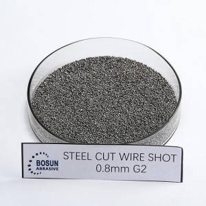 Stahl geschnittener Drahtschuss 0.8mm G2