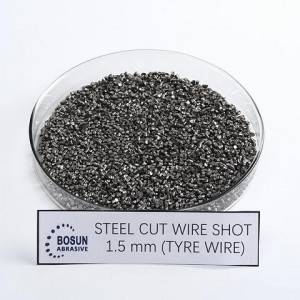 Steel Cut Wire Shot 1.5mm tyre wire