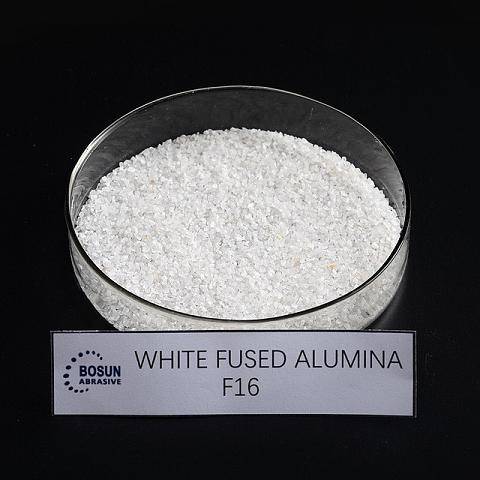 white fused alumina F16