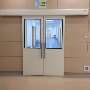 Double Open Automatic Sliding Hygienic Doors