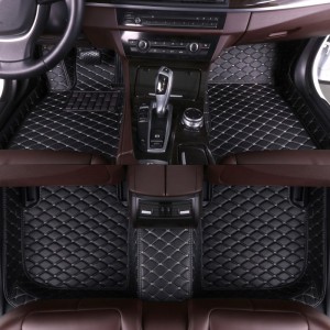 Full Coverage Custom 5D Diamond Premium Leather Car Mats Suv
