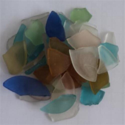 Gl Roofing Steel Sea Glass Beads - Beauty cheap natural glass block – Aobang