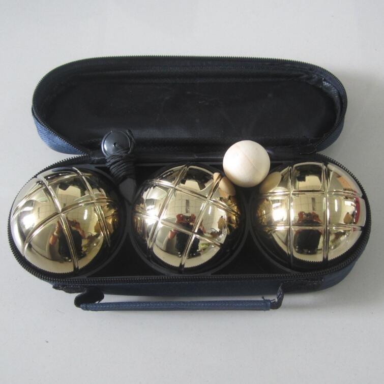 China Factory for Paper Coffee Cups Tesco - Petanque Boules Bocce Set Golden – Aobang