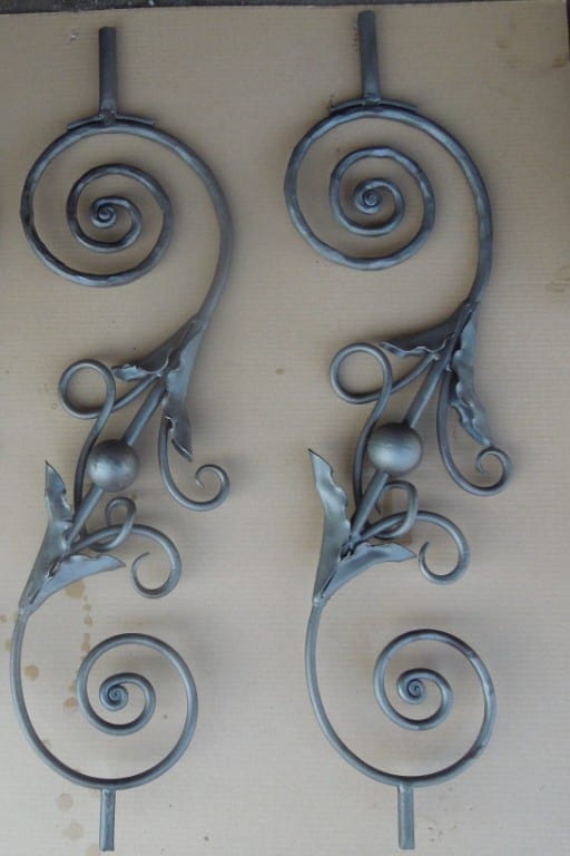 Forged Wrought Iron Fence Pickets