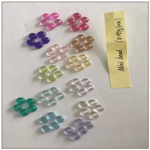 Grade Tinplate Sheets And Coils Glass Microbeads Crafts - Wholesale Mini Acrylic Bead for Decoration – Aobang
