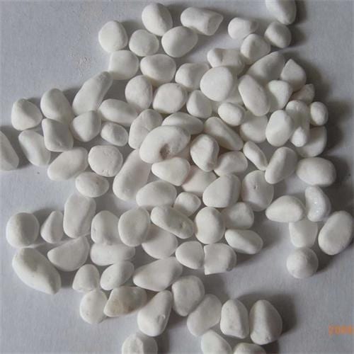 Embossed Steel Sheet Marble Blast Legend - Natural white pebble stone for aquarium – Aobang detail pictures