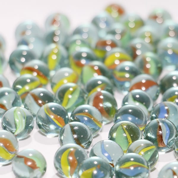 Ballistic Steel Plate Aqua Glass Beads - Wholesale cheap hot sale cat eye glass marbles – Aobang detail pictures