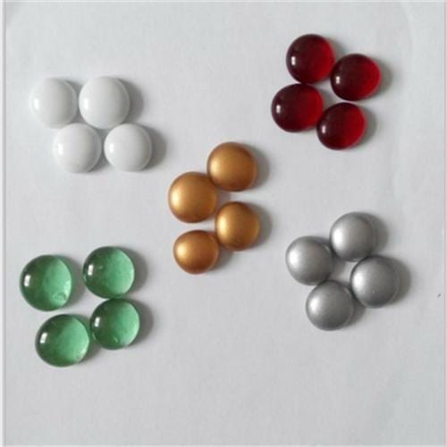Factory best selling Ancient Egyptian Glass Beads - 17-19mm colorful wholesale glass gems – Aobang detail pictures