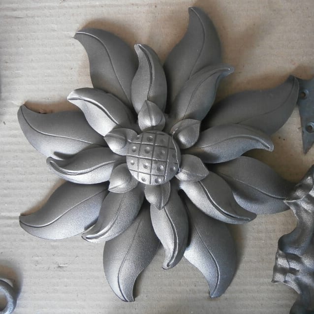 New Arrival China 2 Oz Disposable Espresso Cups - Forged Ornamental Wrought Iron Sunflowers – Aobang