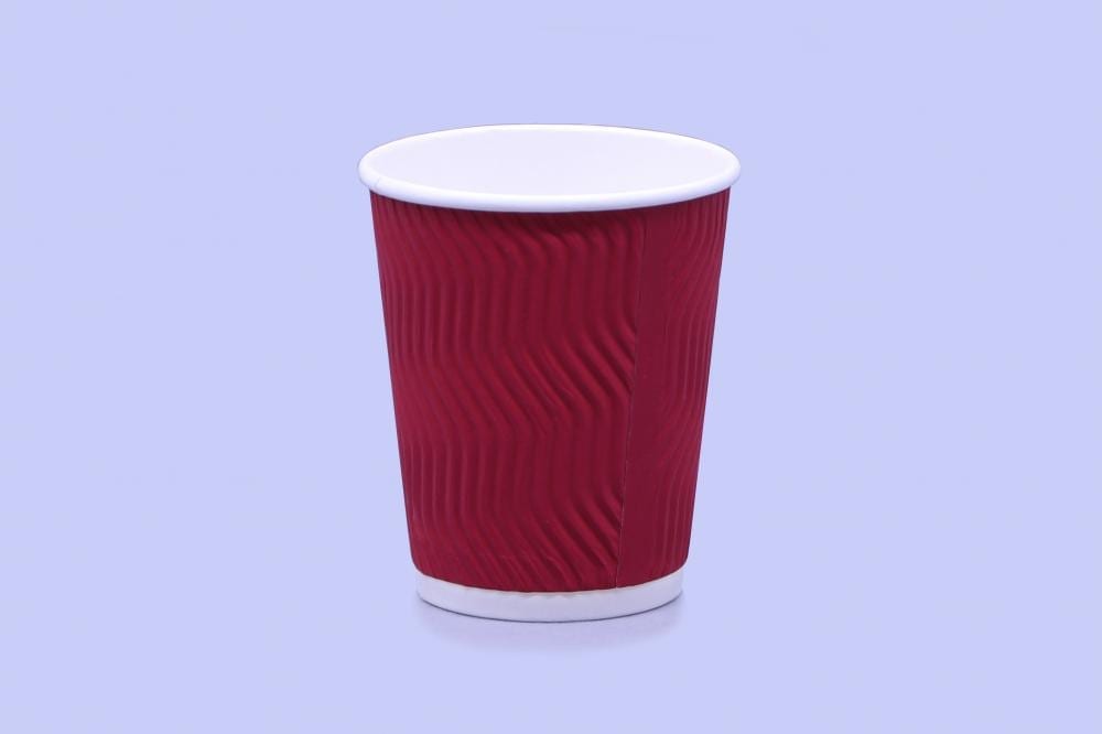 Best Price on Fluorescent Glass Beads - High quality ripple wall coffee paper cup – Aobang