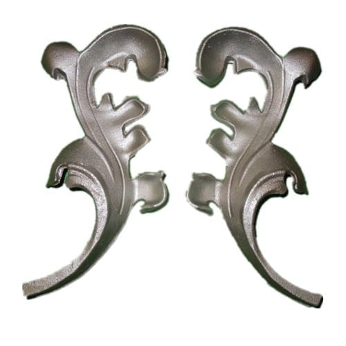 professional factory for Starbucks Charging For Cups - Cast Iron Gate Ornaments Leaves and Flowers – Aobang