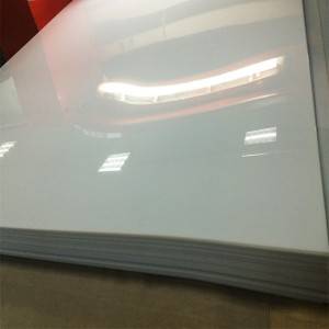 White high gloss PVC Sheet
