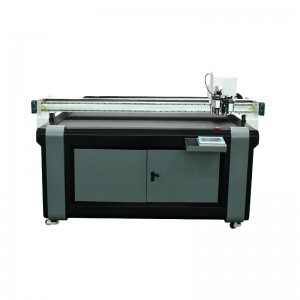 Advertising Shop Cardboard V Groove Cutting Machine Fixed or Automatic Oscillating Knife Cutting Paper Ordinary Product Electric