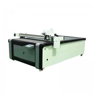 Advertising Shop Cardboard V Groove Cutting Machine Fixed or Automatic Oscillating Knife Cutting Paper Ordinary Product Electric