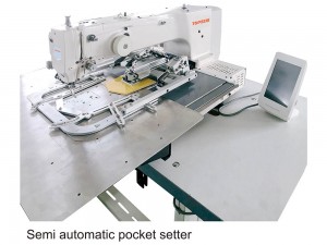Màquina de configuració de butxaca semi automàtica TS-3020P
