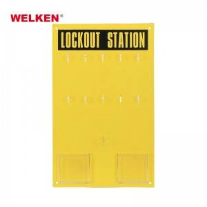 Factory For China Steel Material Wall-Mounted 10 Padlocks Station