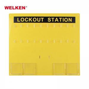 ODM Factory China Steel Material Wall-Mounted Safety Lockout Station