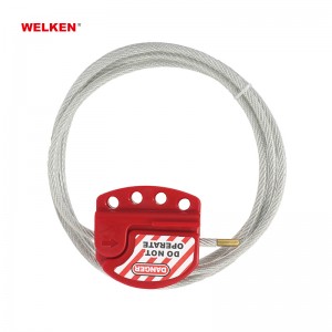 Renewable Design for China Bozzys 6mm Adjustable Nylon PA Safety Cable Lockout