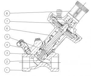 balancing valve drawings