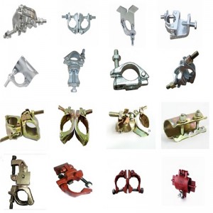 Types of scaffolding coupler scaffold pipe clamp