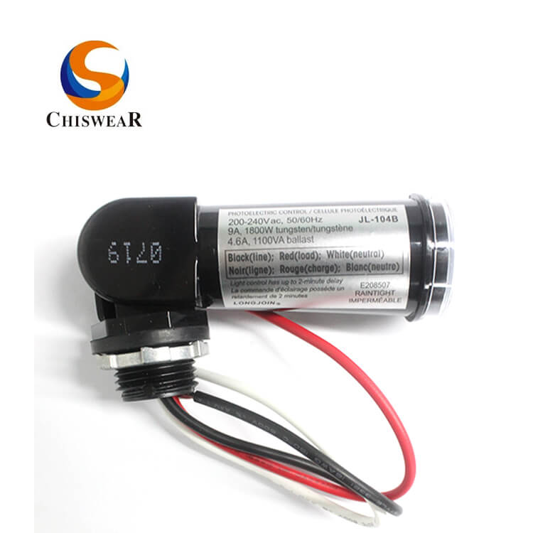 China Factory for 12 Volt Photocell Sensor - 3 Wire-in JL-104B Photo Cell Sensor – Chiswear