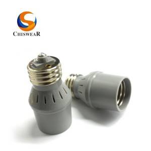 JL-301A Brass Bulb Socket Lamp Holder with photocell
