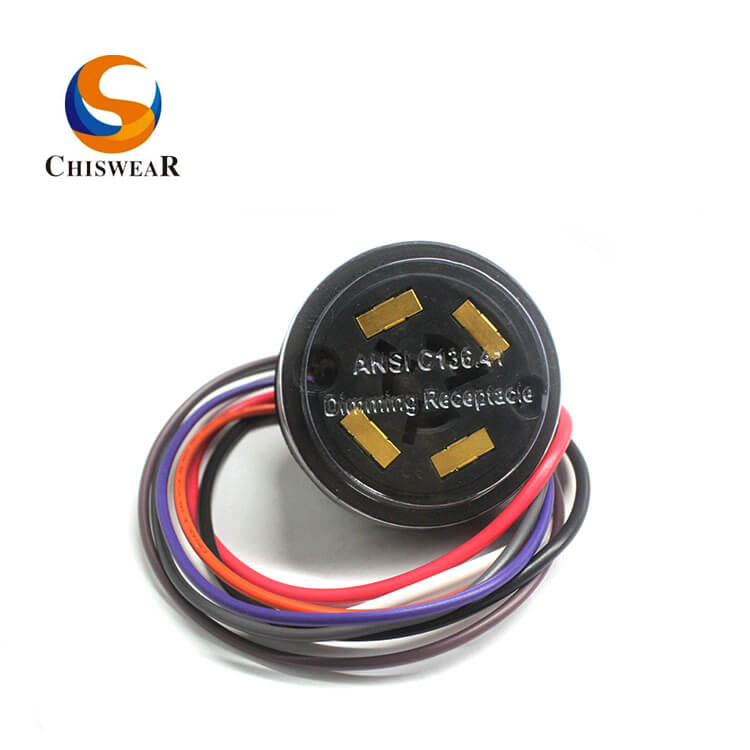 OEM Supply Locking-Type Control Sensor Receptacle - NMEA 7 PIN Photocell Receptacle JL-240XA – Chiswear detail pictures