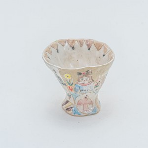 Handmade Hand Painting Style Cute Porcelain Cup