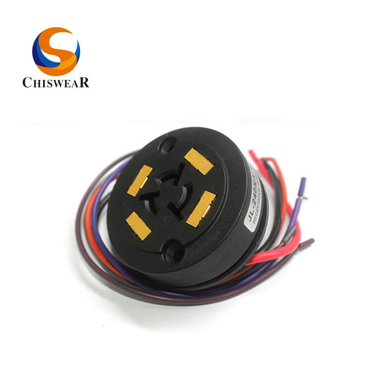 OEM Supply Locking-Type Control Sensor Receptacle - NMEA 7 PIN Photocell Receptacle JL-240XA – Chiswear detail pictures
