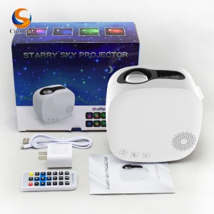 Galaxy Starry Moon Light Led Laser Night Sky Projector for Bedroom, Birthday Gift, and Festival Celebrations, its Built-in Bluetooth Speaker,  Auto-Off Timer