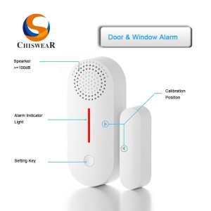 Best Home Security Tuya Wireless Control Door and Window Alarms for Thief Sneaking into House