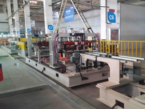 Automation design of factory production line