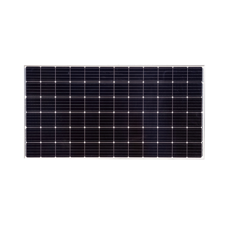 Wholesale Black Solar Panel - Transparent double glass solar cell panel 370W 72 cells – Chongzheng