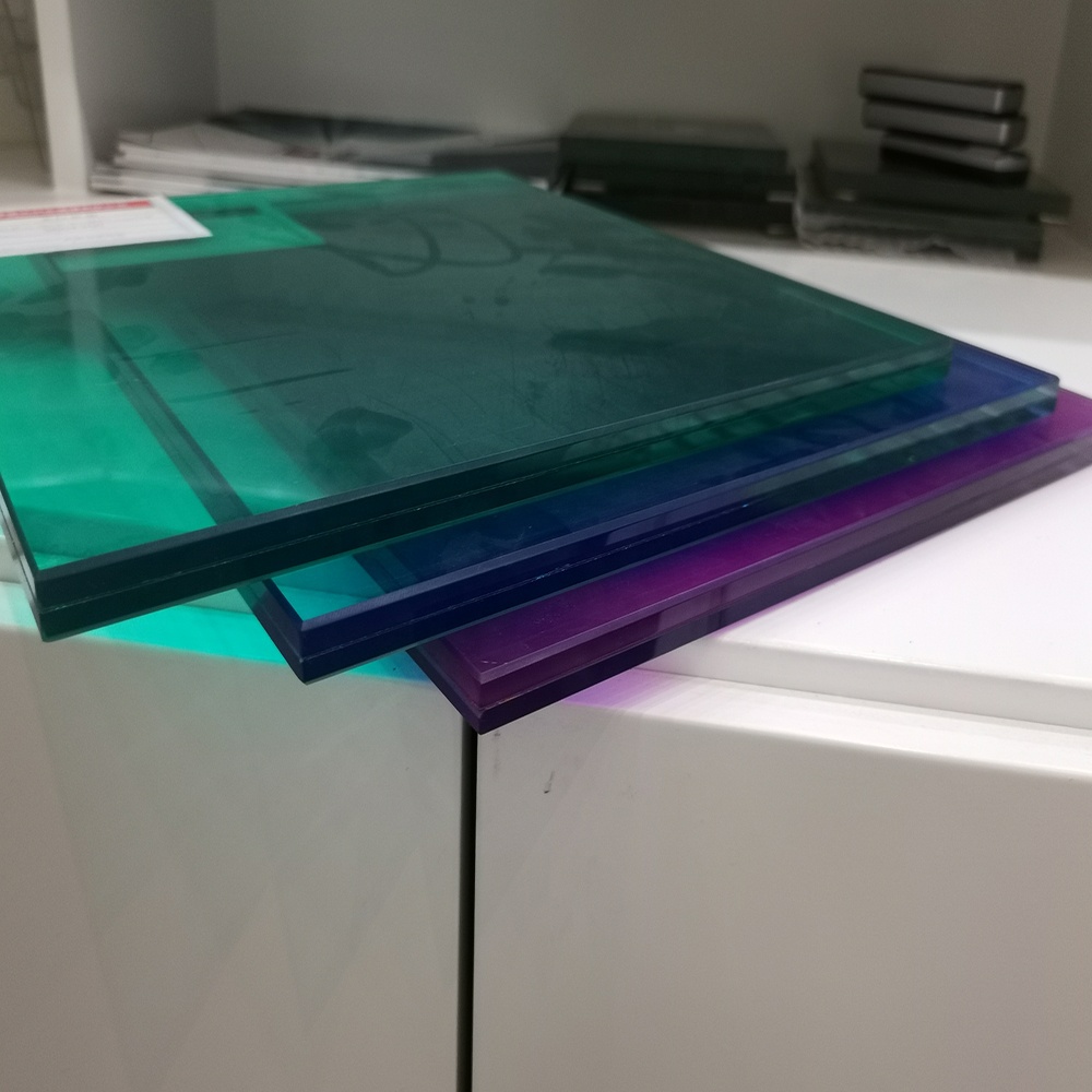 6mm 0.76pvb 6mm Reflective Laminated Glass Panels