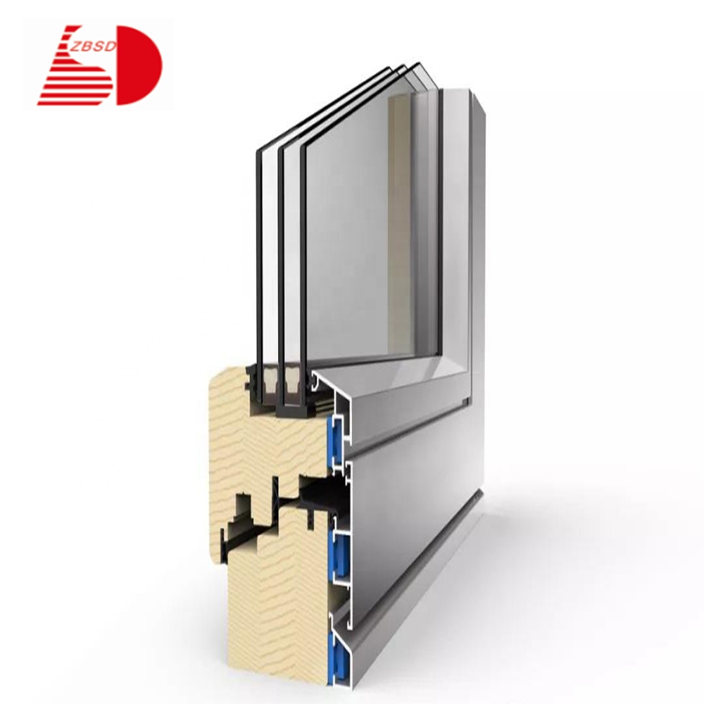 aluminum frame glass windows sliding door semi-automatic  with smart privacy glass