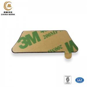 Supply OEM/ODM China Paint Filled Zinc Alloy Name Plate Adhesive Tape Metal Plate