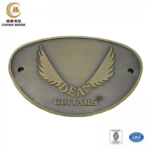 Custom metal name badges,Diecasting plating nameplate | WEIHUA