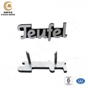 One of Hottest for China Customized Nameplate Aluminum Logo,Metal Logo Plates, Custom Black Andized Sign