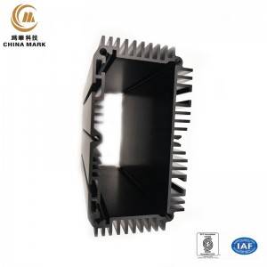 Personlized Products China Big Section 300 to 400mm Aluminum Extruded Fins Heatsink
