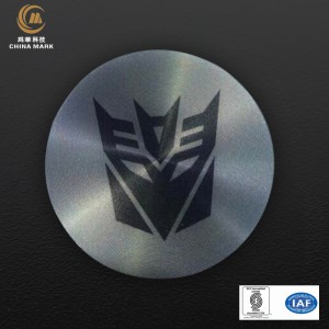 Manufactur standard China Aluminum Name Badge Printing Logo Name Plate, Black Grey Engraved Logo
