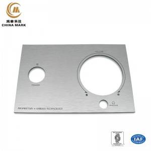 Cheap price China Waterproof Steel Logo Printing Nameplate Sign for Equipment,custom metal nameplate