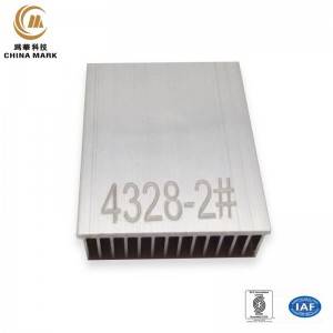 Cheap price China Extruded Aluminum Heatsinks, 6061 / 6005 Aluminum Extrusion Heatsink for Solar
