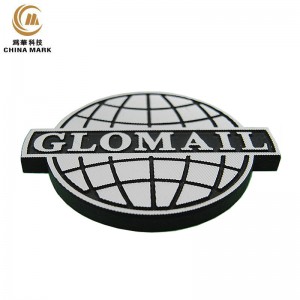 High definition China Recommend Customized Brushed Logo Aluminum Nameplate,Customized Name Signs